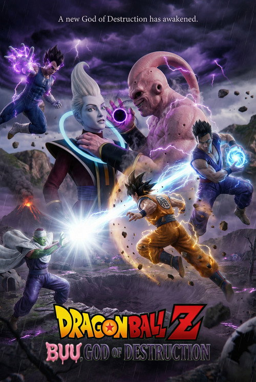 DRAGON BALL Z: BUU, GOD OF DESTRUCTION poster